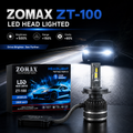 ZOMAX ZT-100 LED Headlight Bulbs – H4 / H11 / 9005 / 9006 (With Box)
